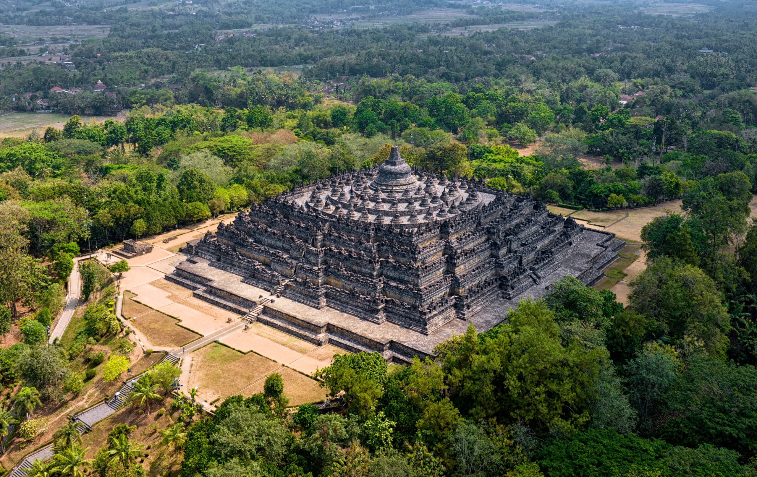 ボロブドゥールの仏教寺院群