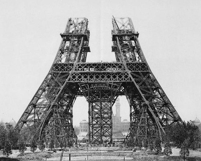 パリ万博前年（1888）年のエッフェル塔