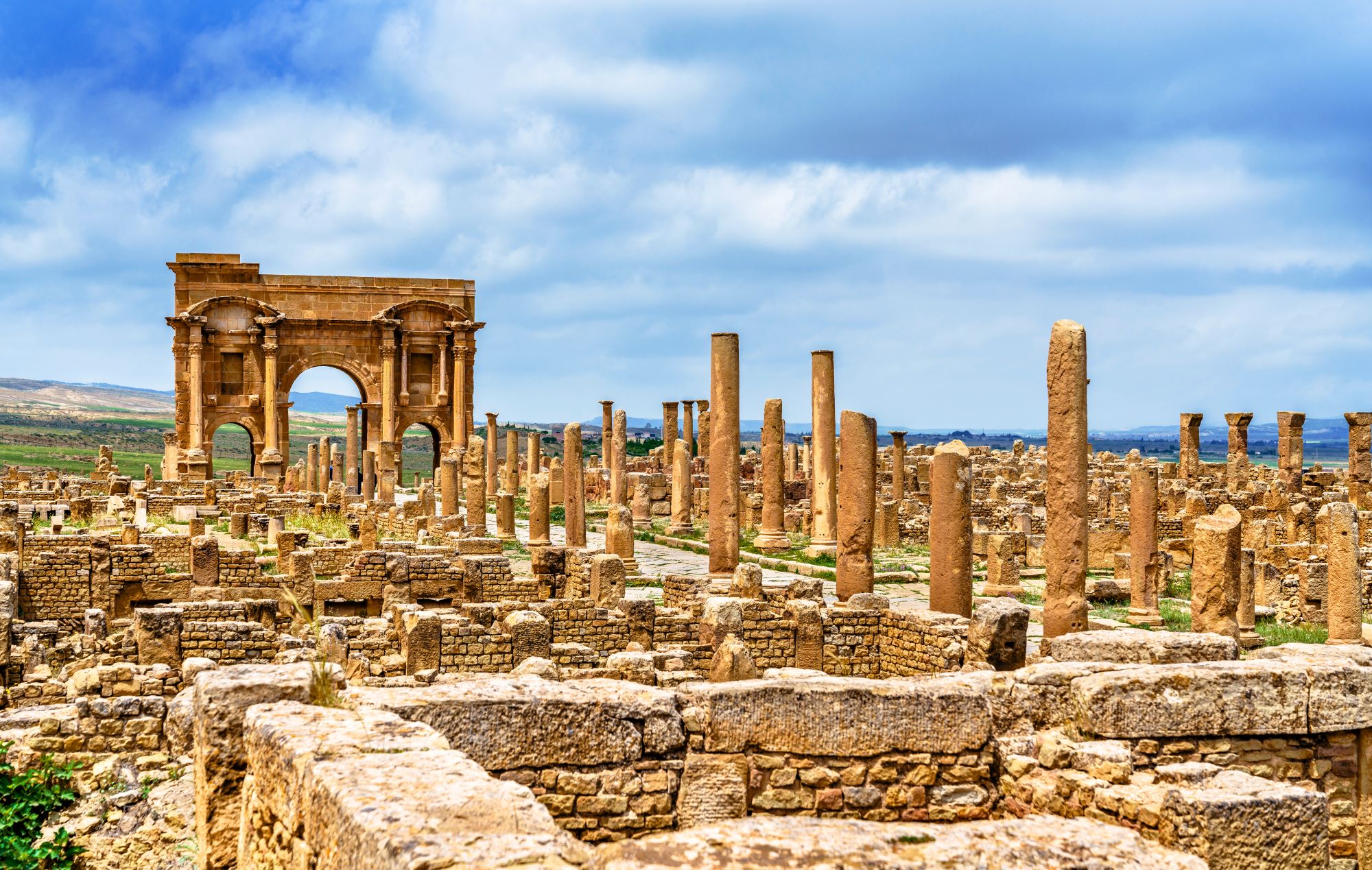 ティムガッドの考古遺跡