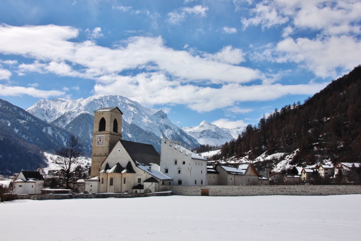 ミュスタイアにあるベネディクト会の聖ヨハネ修道院