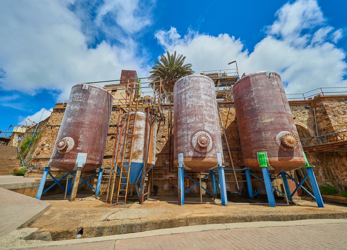 アルマデンとイドリア－水銀鉱山の遺跡