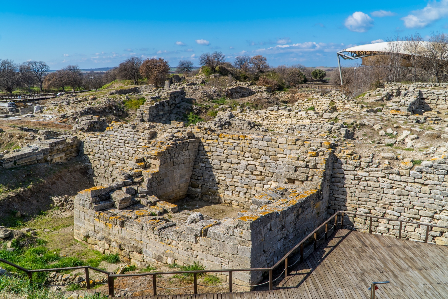 トロイアの考古遺跡