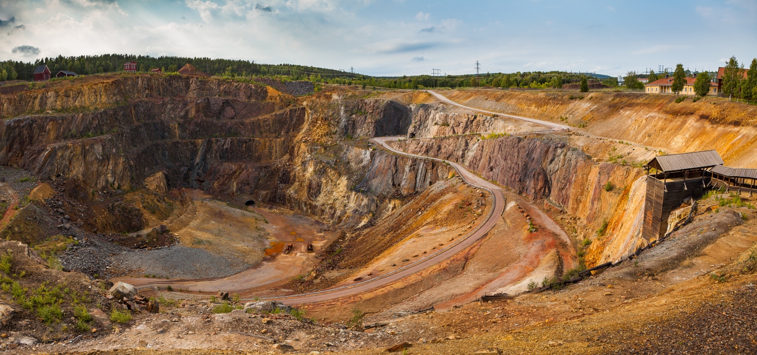 ファールンの大銅山地域
