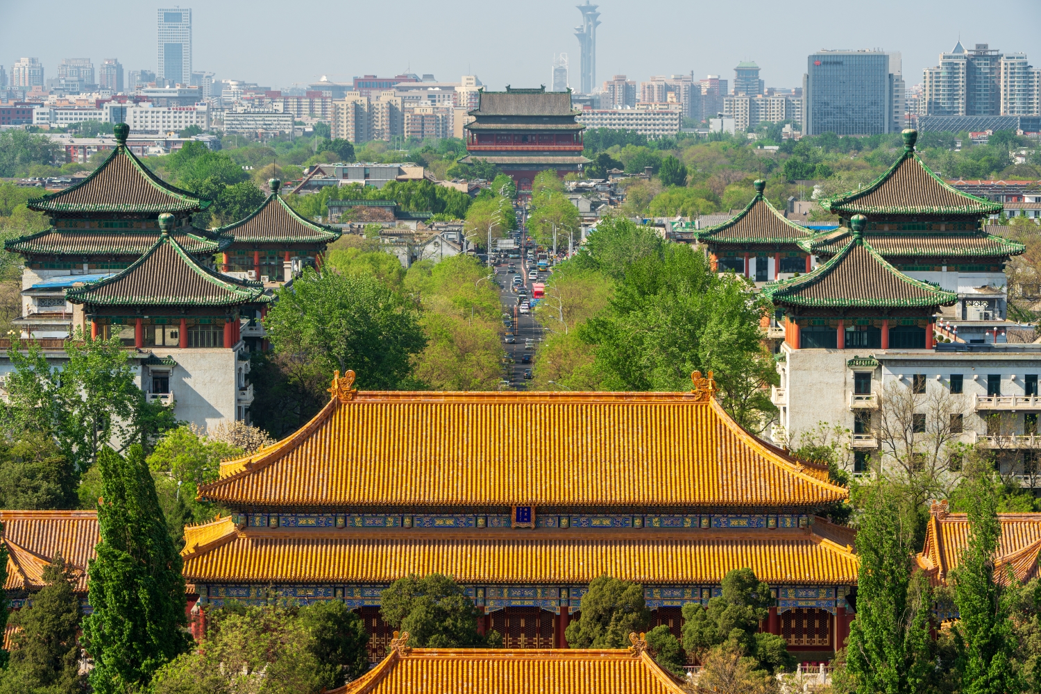 北京の中軸線：中国首都の理想的秩序を示す建造物群