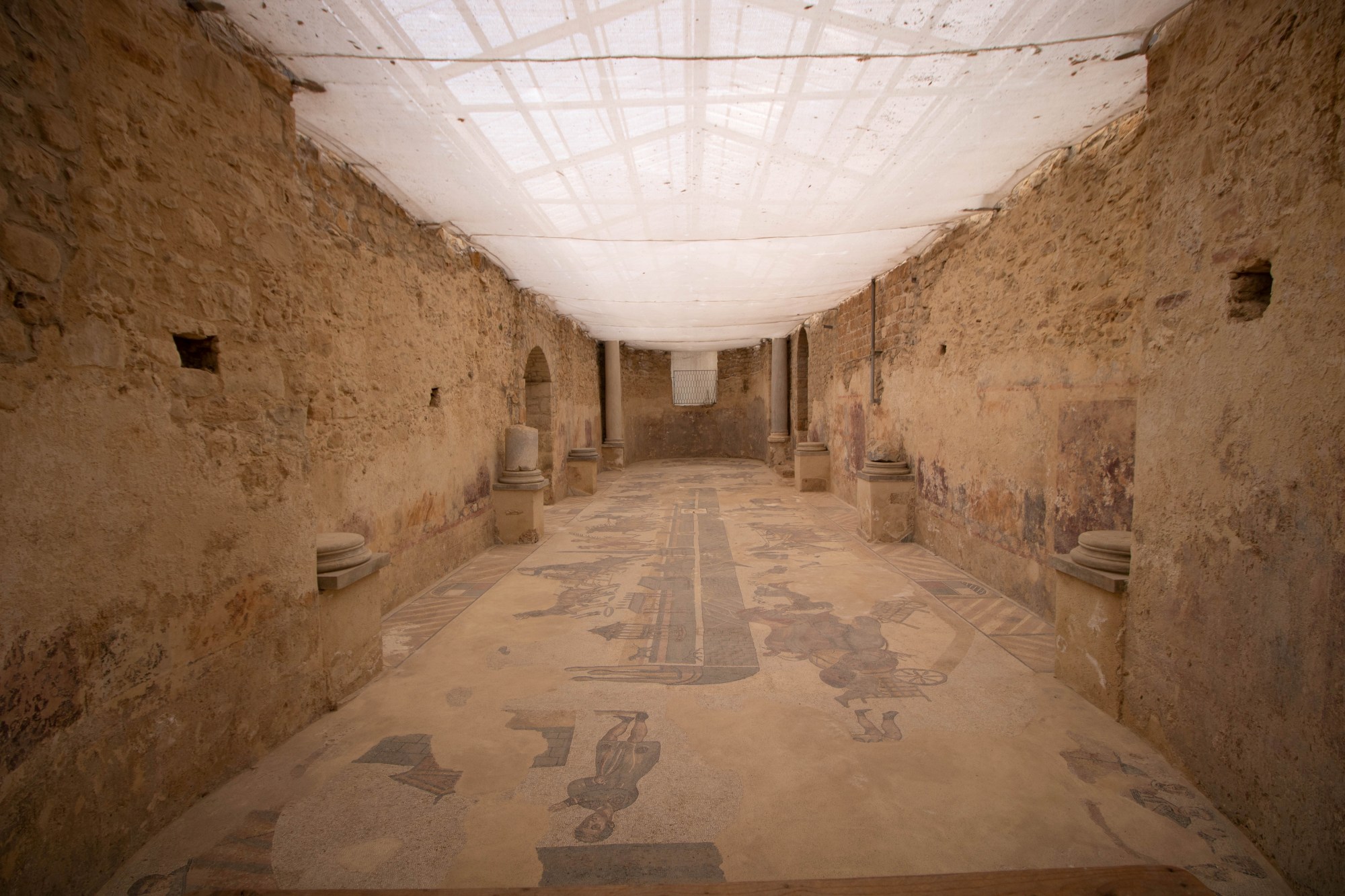 ヴィッラ・ロマーナ・デル・カサーレ（古代ローマの別荘群）