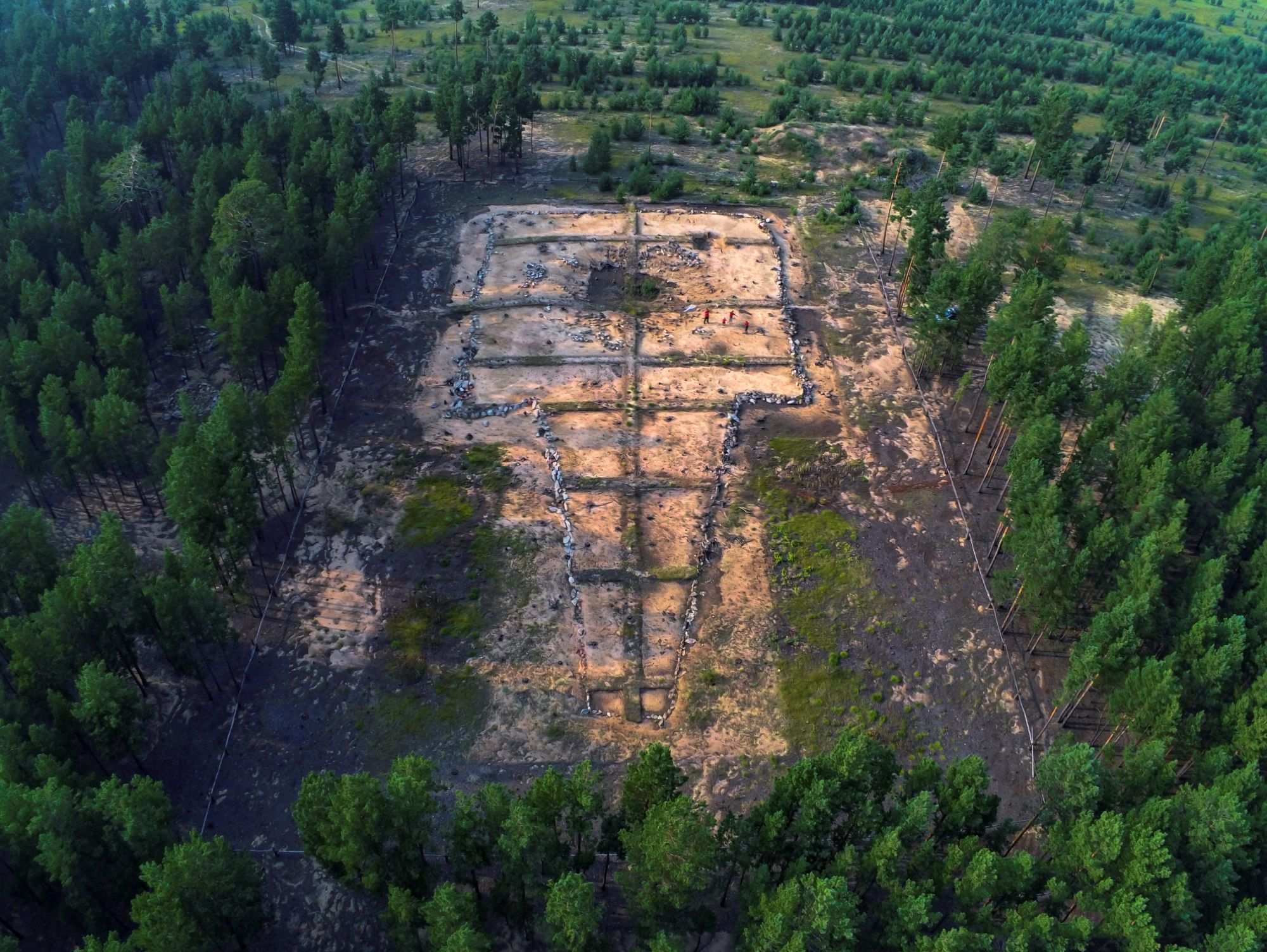匈奴の貴族の墓地遺跡群