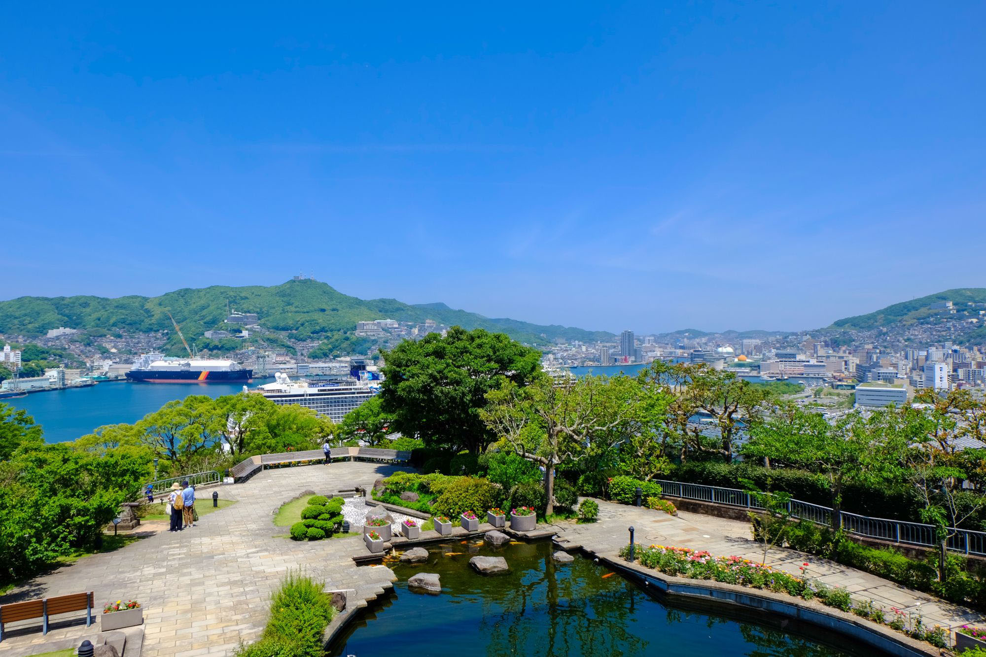 旧グラバー住宅と長崎港