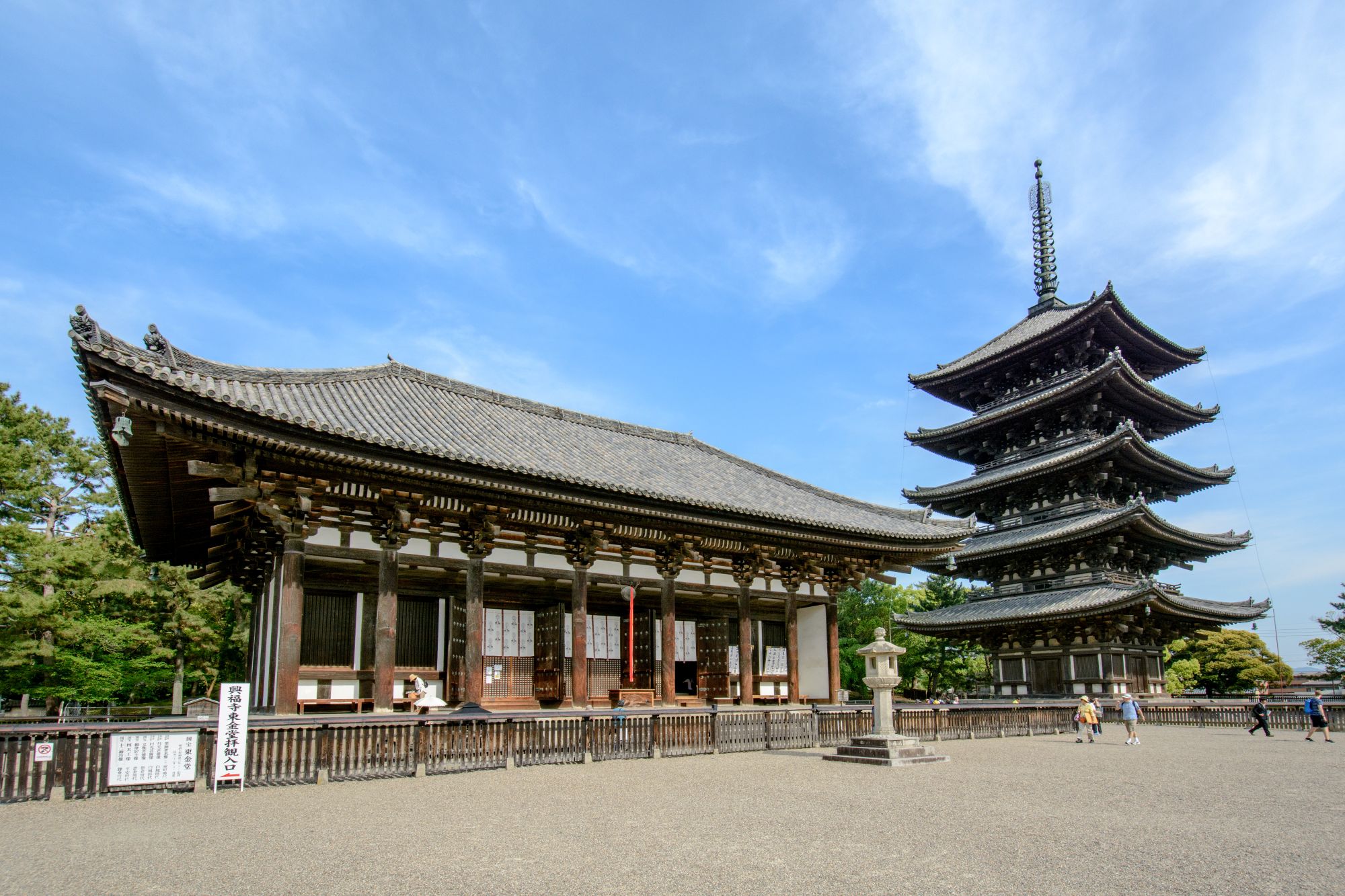 東金堂と五重塔